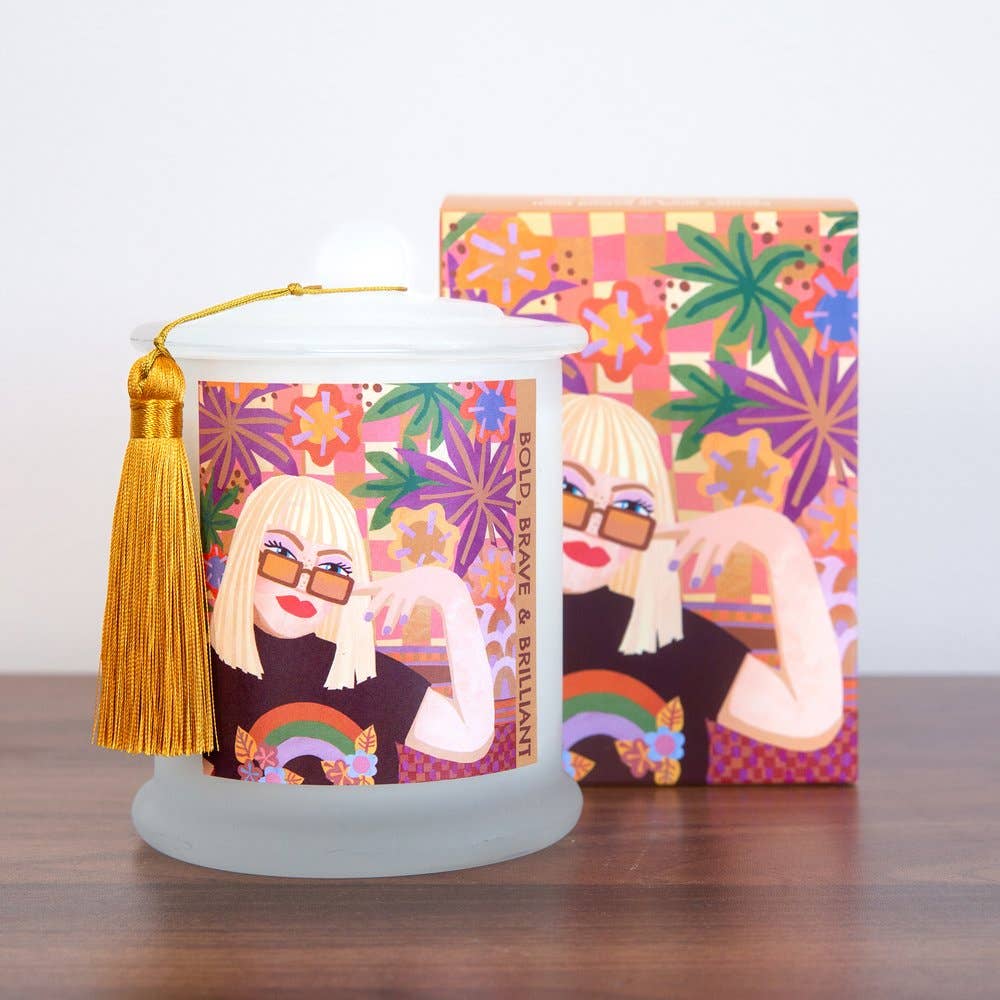 Bold, Brave & Brilliant – Mystical Energy Soy Candle
