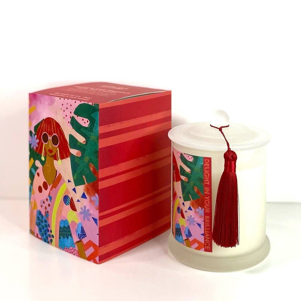 Delightfully Brilliant – Spiced, Dark & Delicious Soy Candle