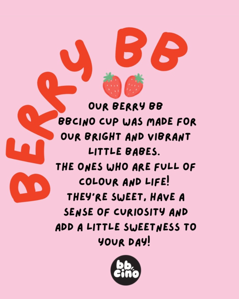 Berry BB Babycino Cup - 120ml (STRAW INCLUDED)