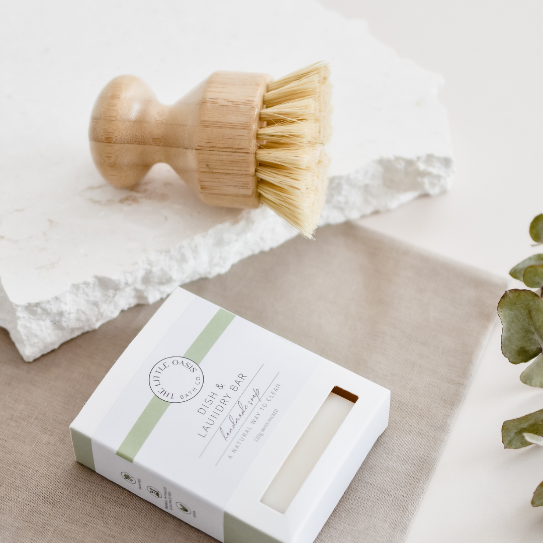 BAMBOO DISH BRUSH