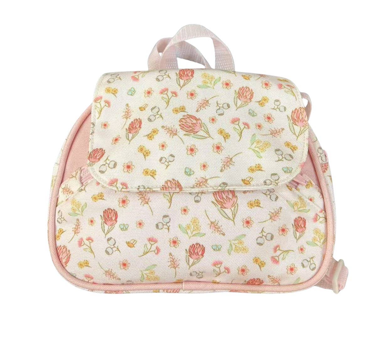 Aussie Flora-Kids Flap Mini Backpack