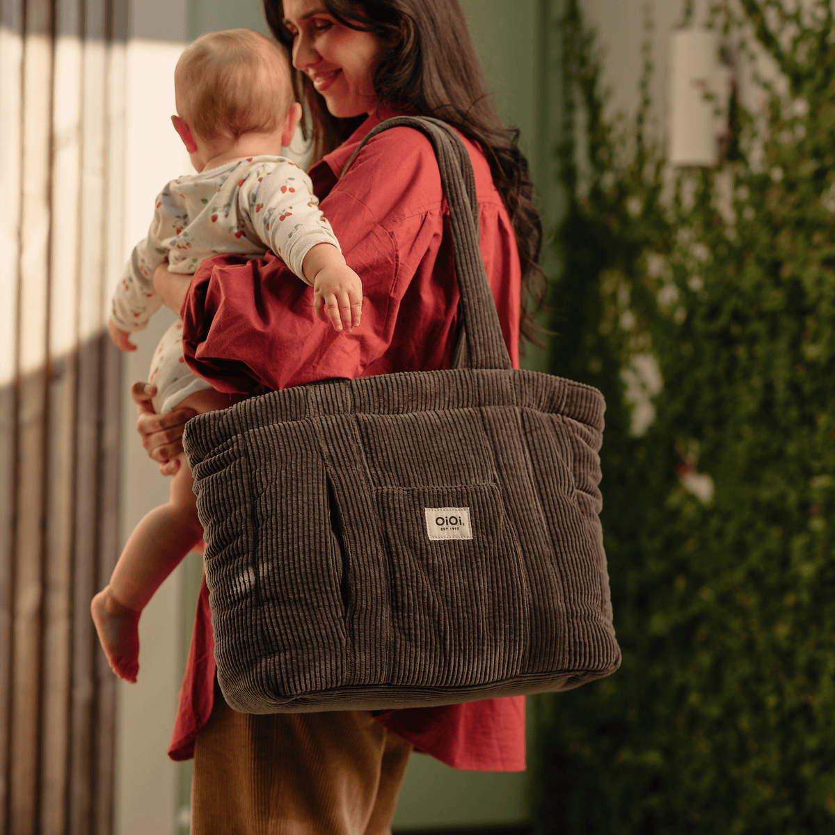 Everyday Tote - Chocolate Corduroy