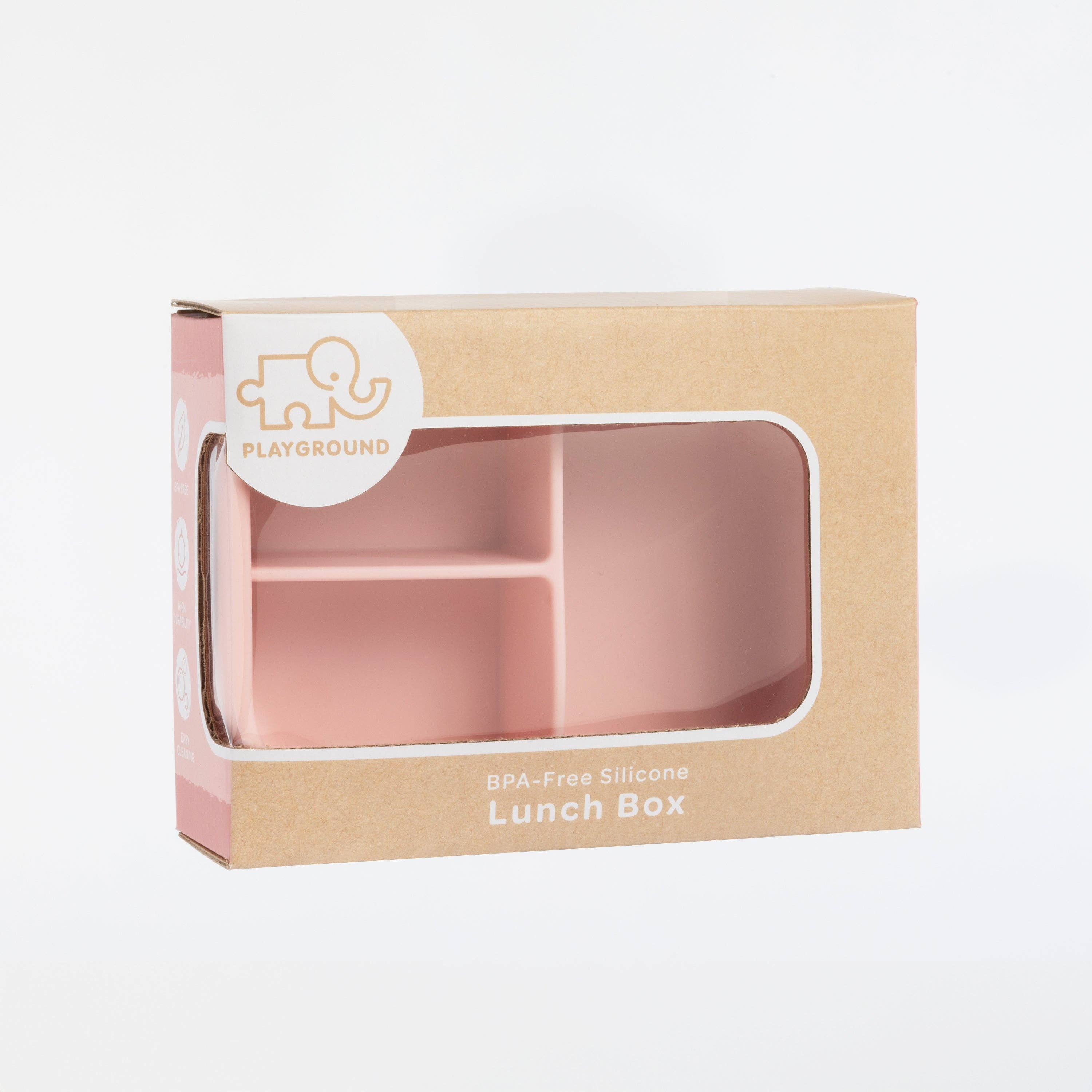 Silicone Lunch Box- Small - Light Pink
