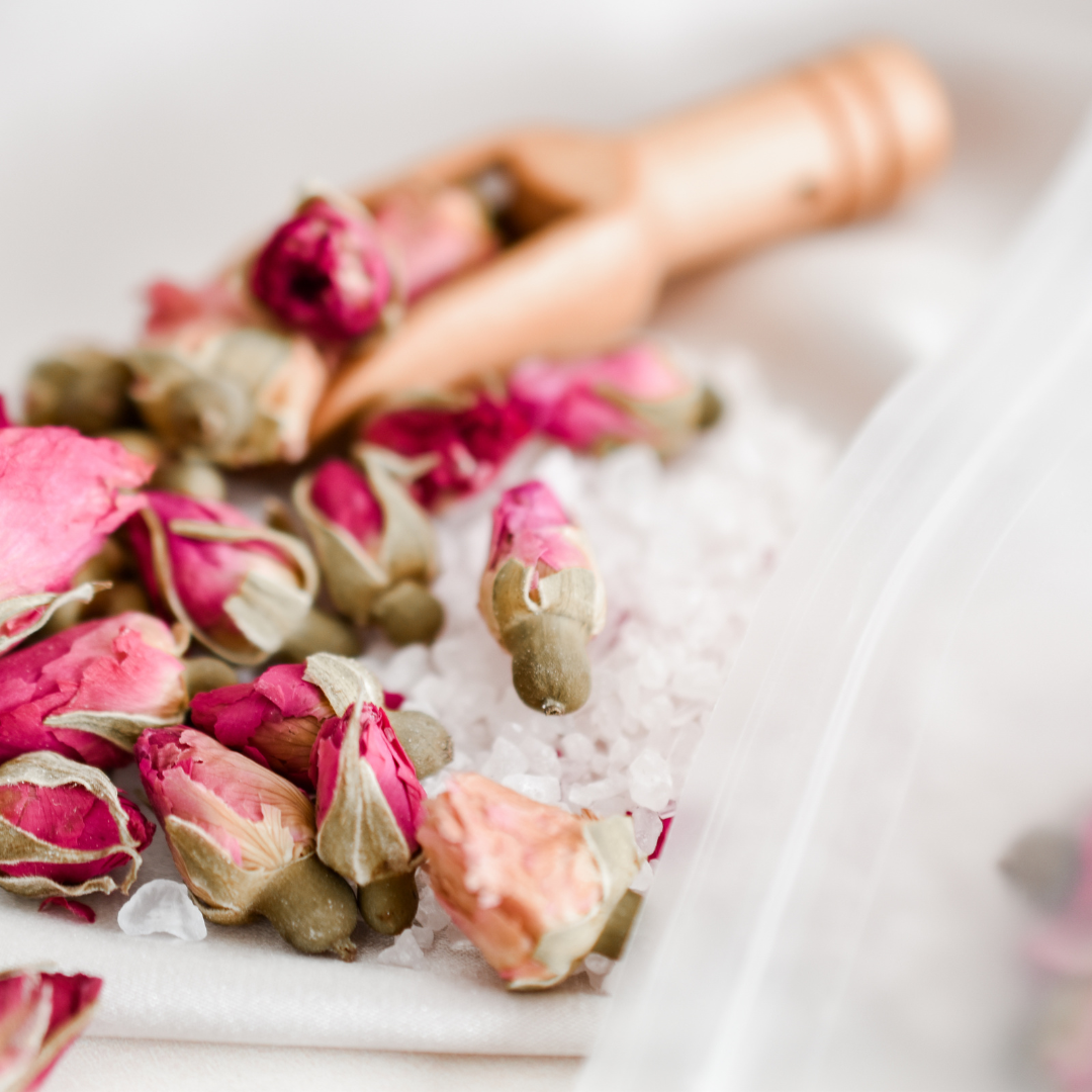 COCONUT ROSE | MAGNESIUM BATH SOAK - LARGE