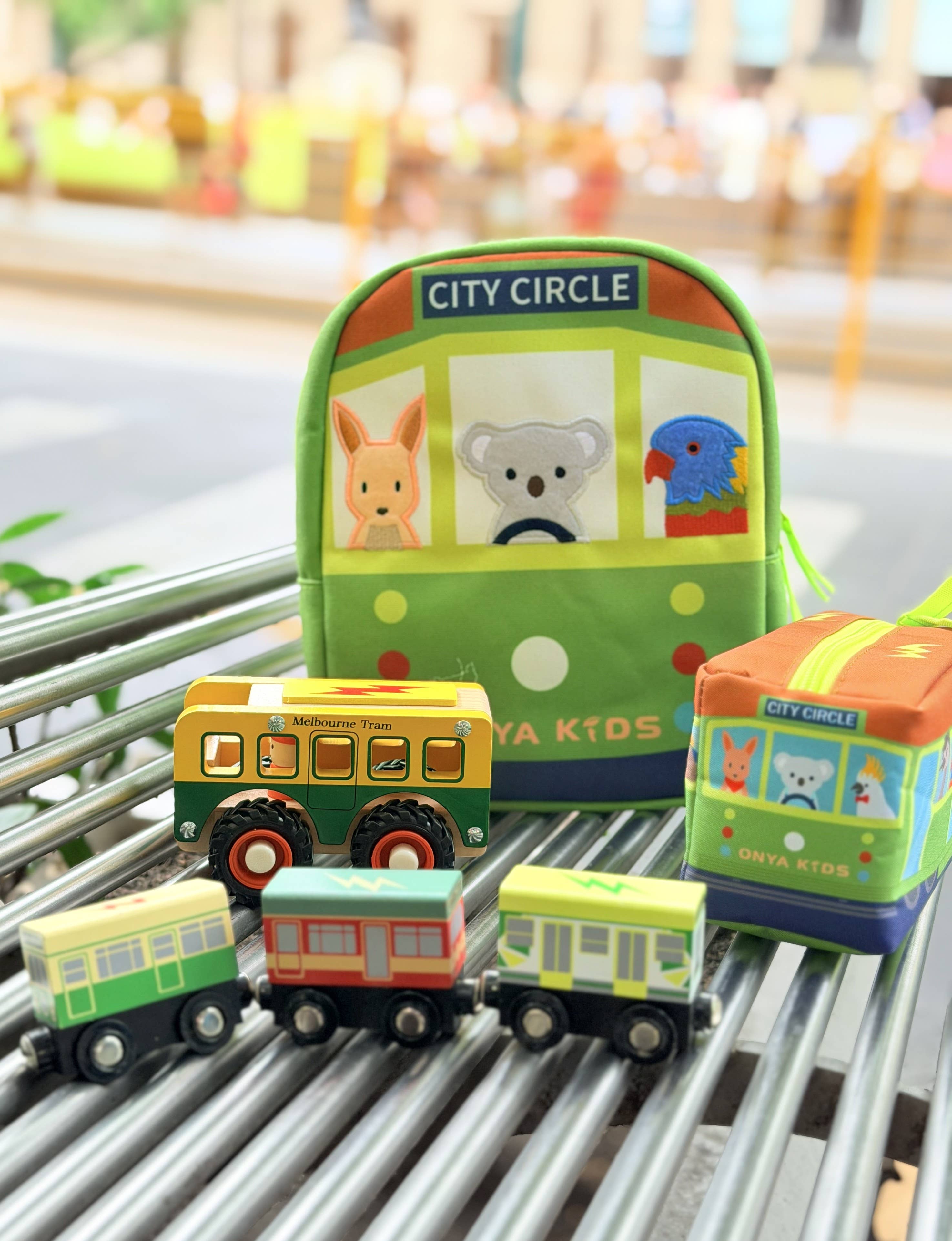 Toyslink Wooden Tram