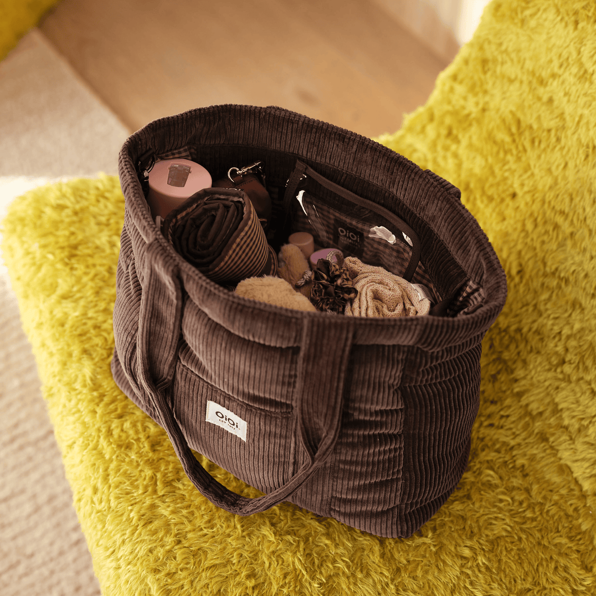 Everyday Tote - Chocolate Corduroy