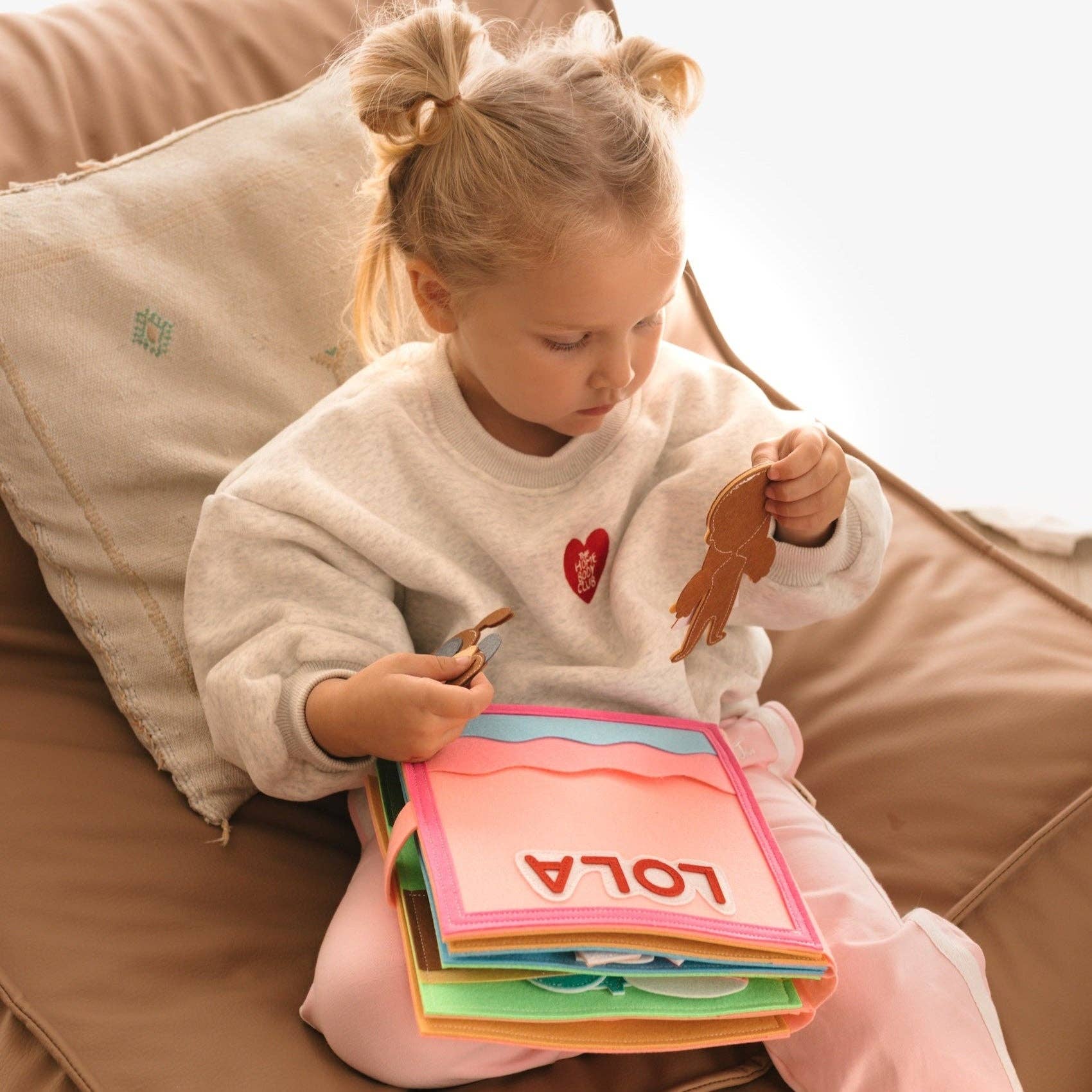 Lola Felt Busy Book | Screen-Free Activity Book for Toddlers