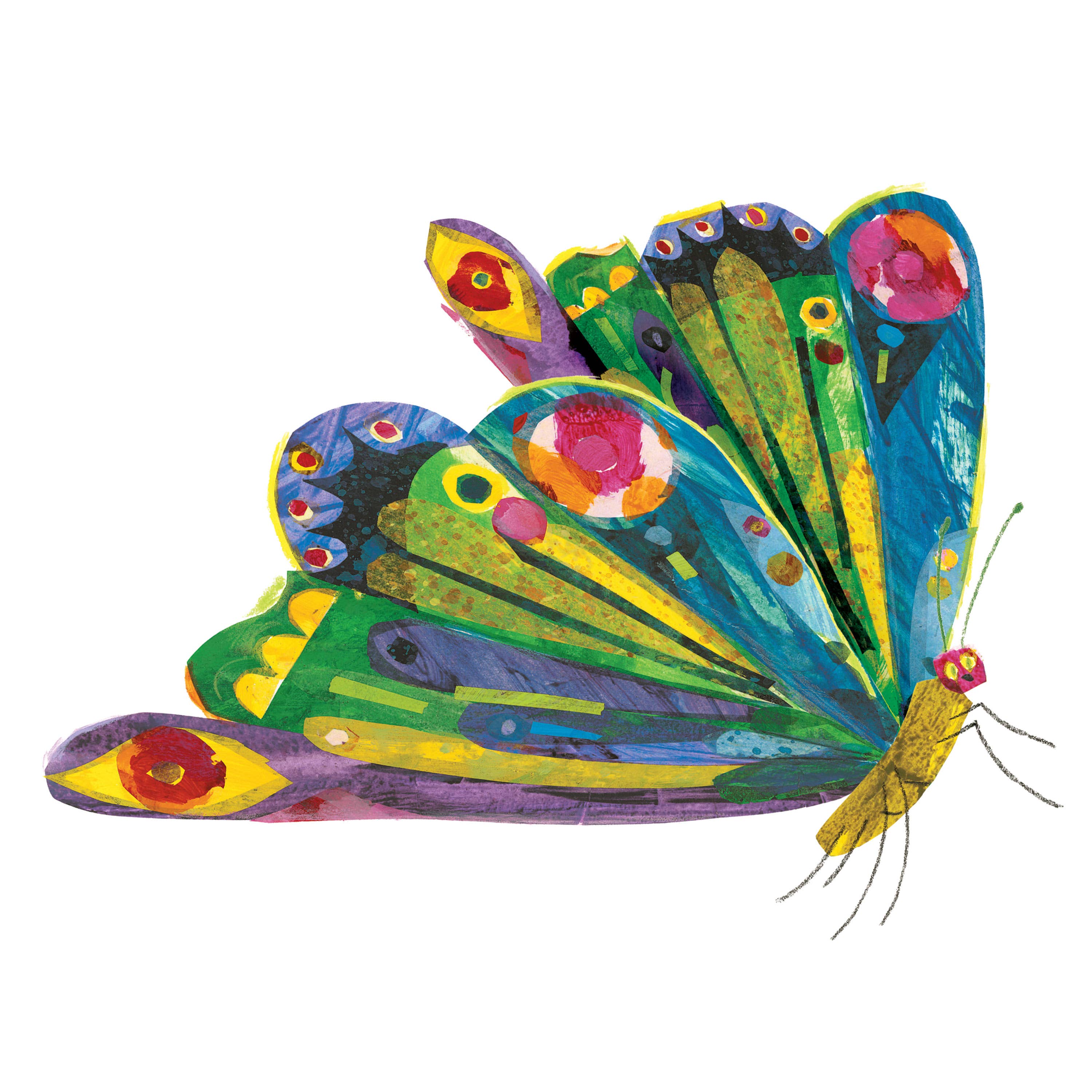 4-in-1 Shaped The Very Hungry Caterpillar Jigsaw