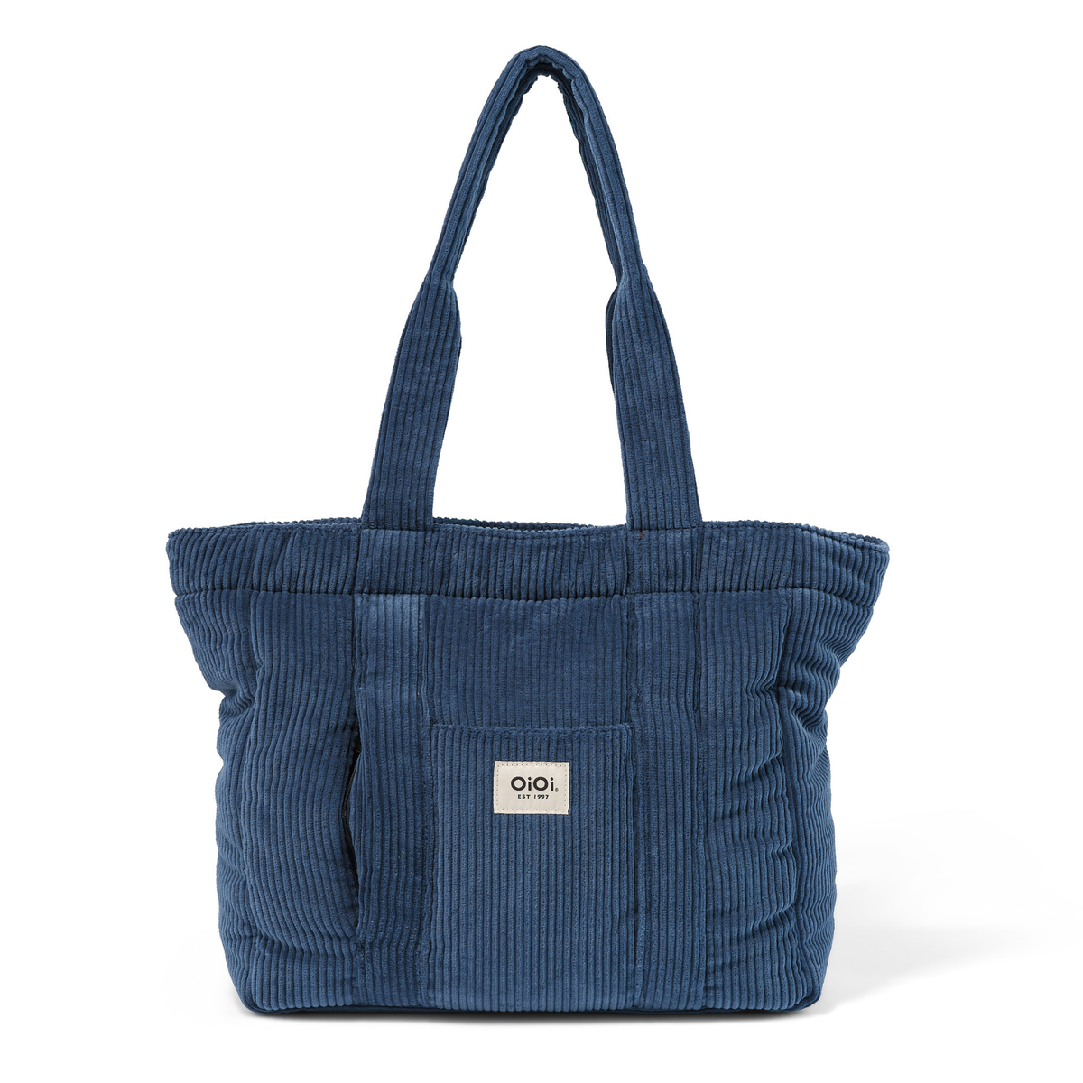 Everyday Tote-Ocean Blue Corduroy