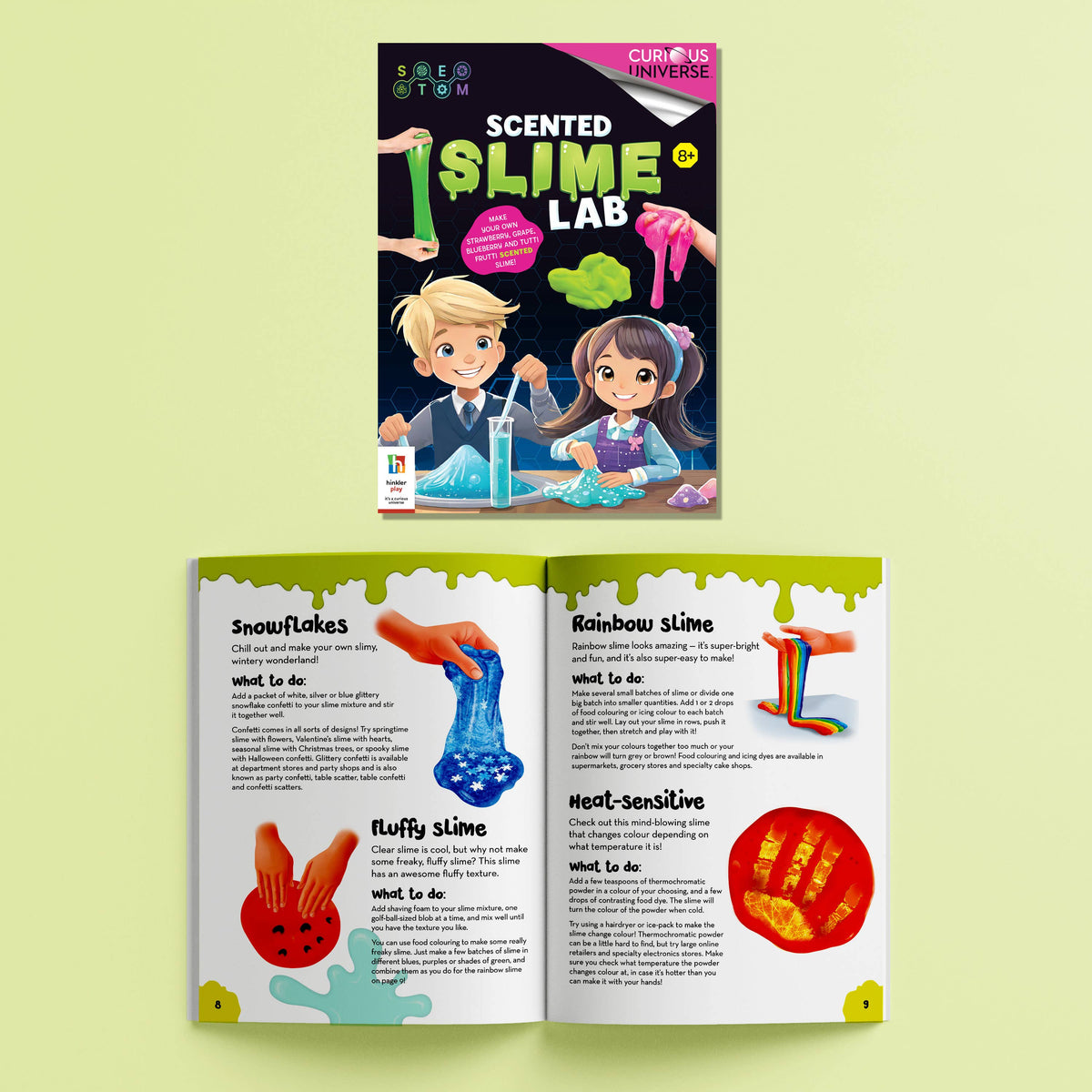 Curious Universe Scented Slime Creation Lab