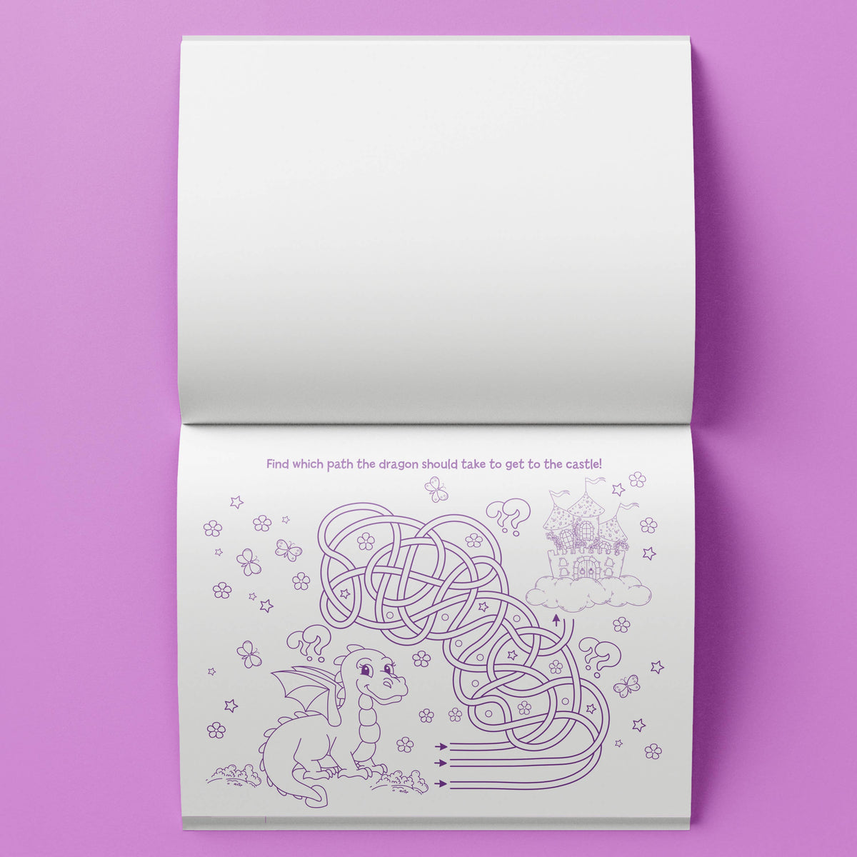 Dragon Kingdom Colouring Set with Lap Desk