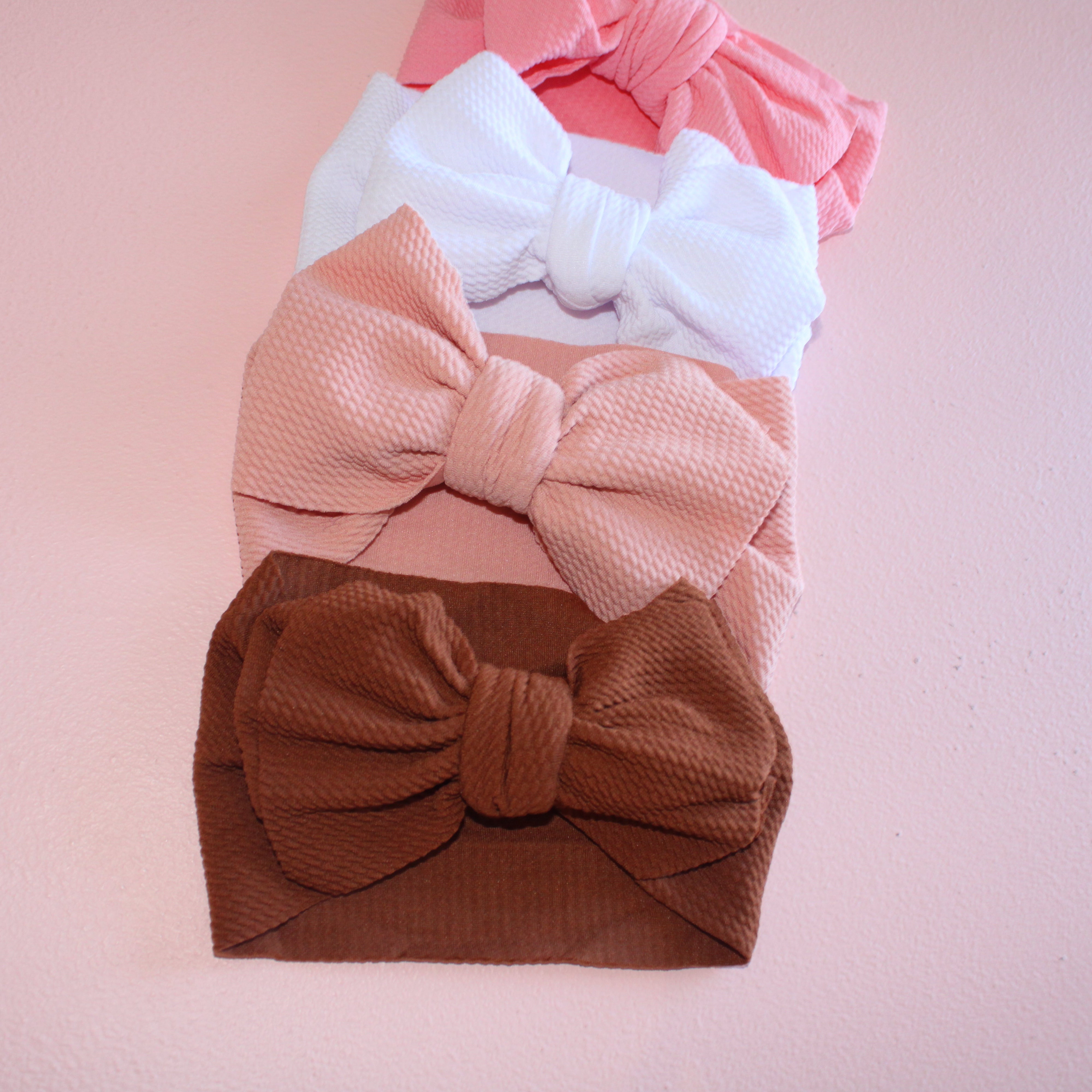 Lulu Luxe Bow - Tan