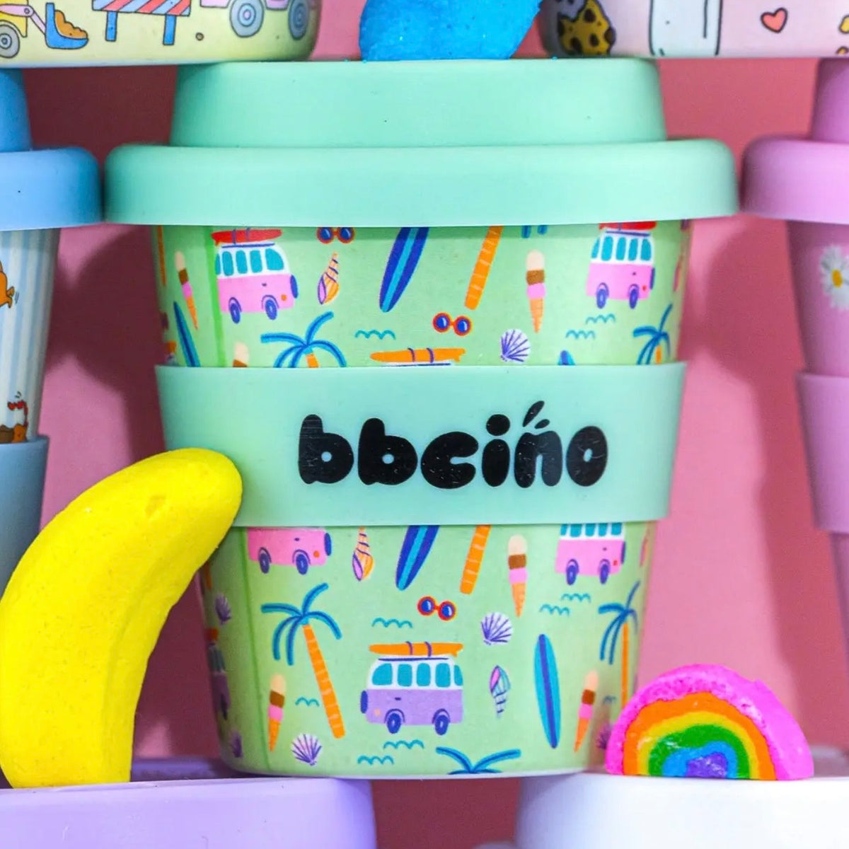 Beach bums Kids Keep Cup -120mil (STRAW INCLUDED)