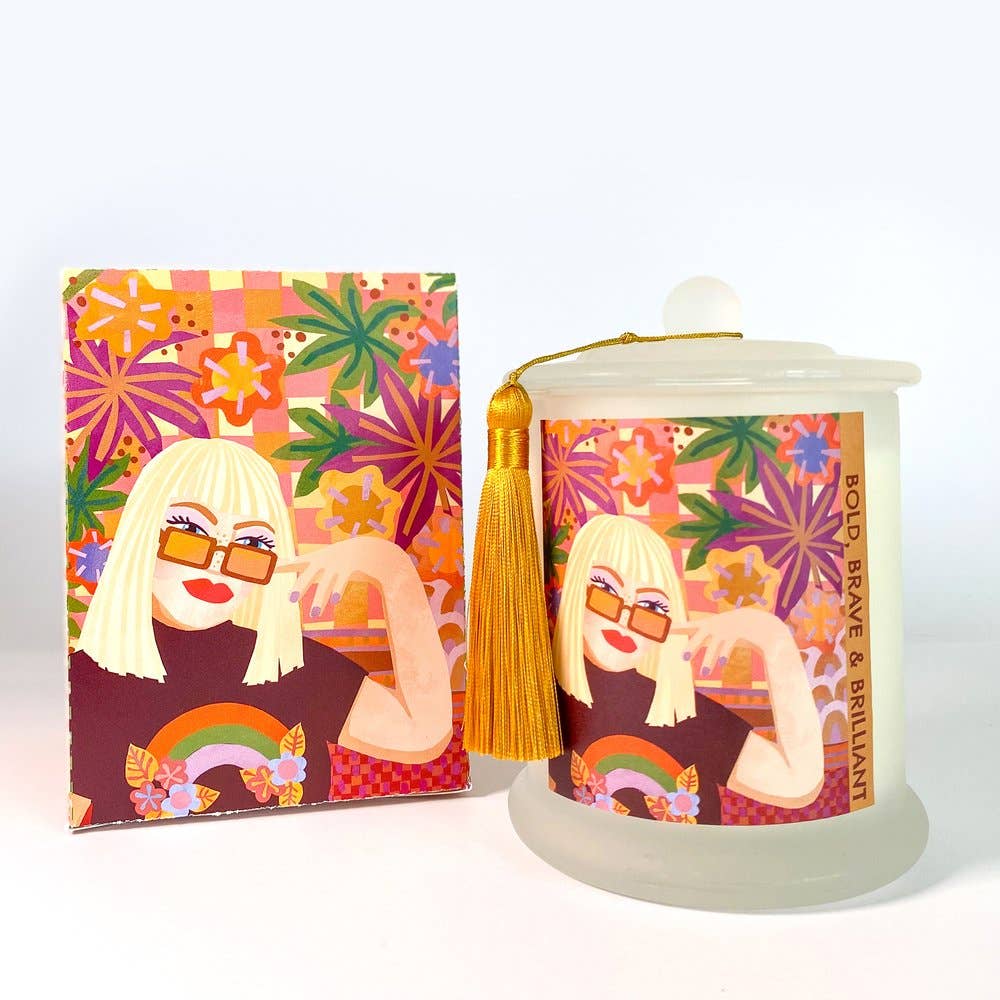 Bold, Brave & Brilliant – Mystical Energy Soy Candle