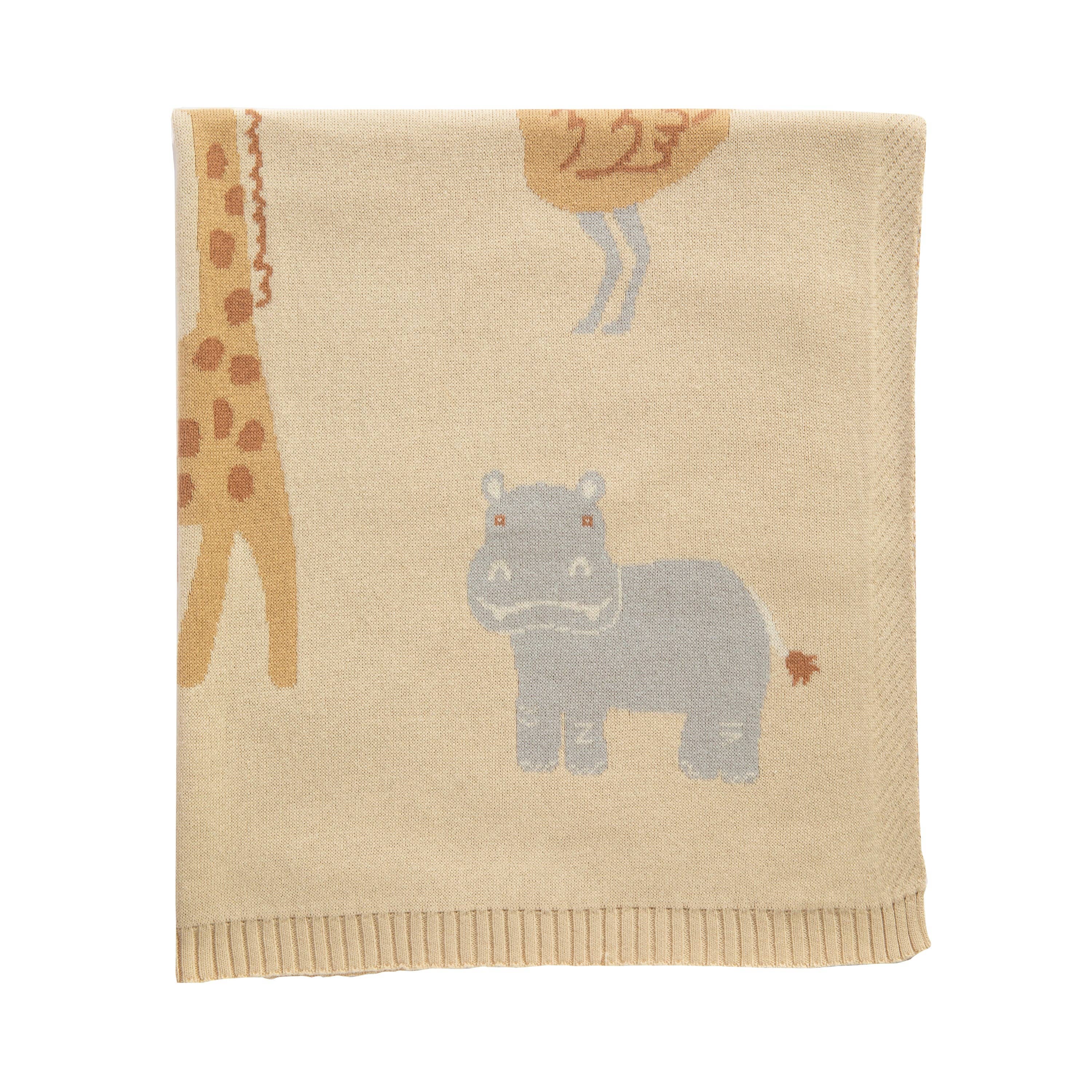 Jacquard Blanket - Wild Safari