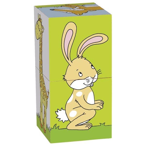 Cube puzzle - Animals
