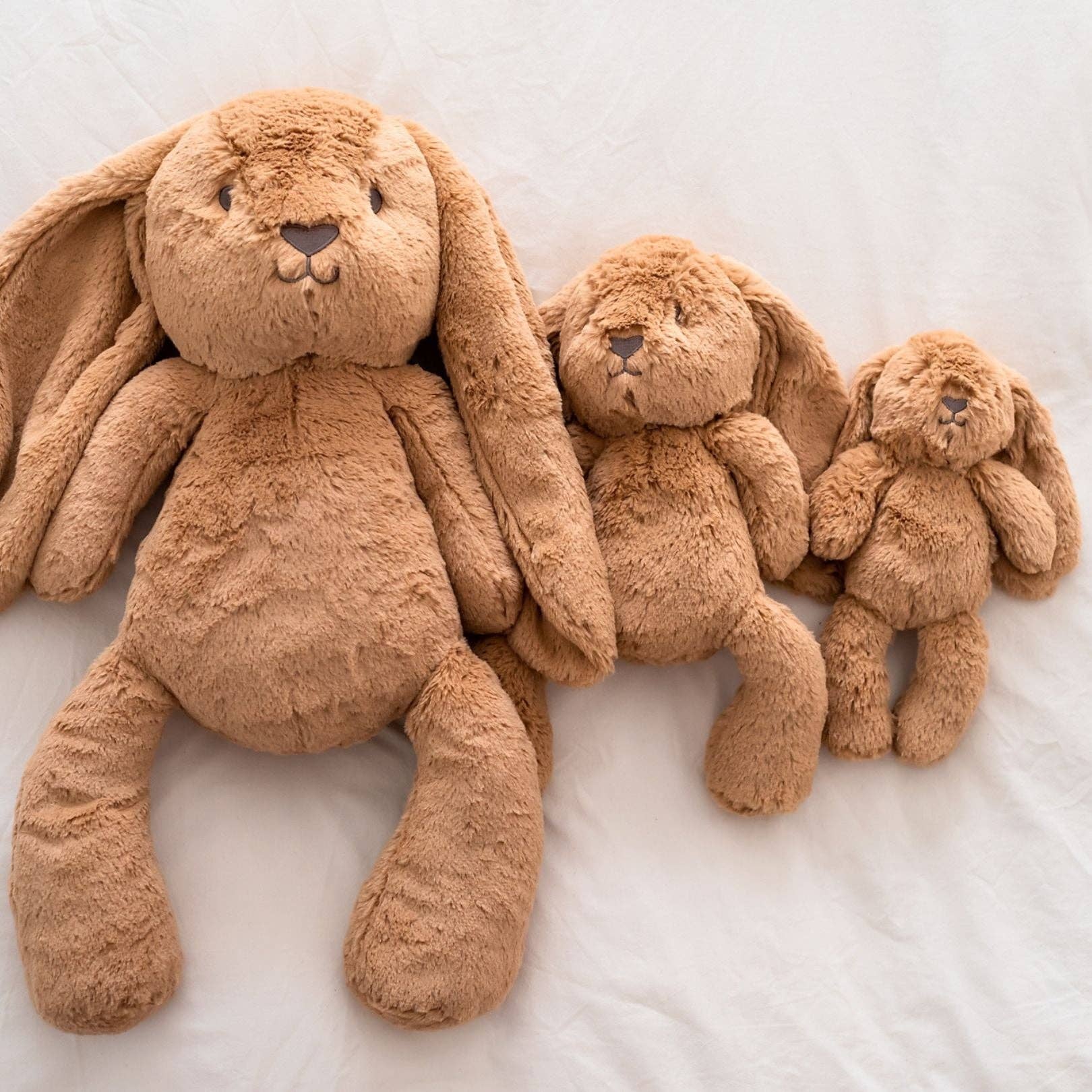 Bailey Caramel Bunny Soft Toy 13.5"/34cm