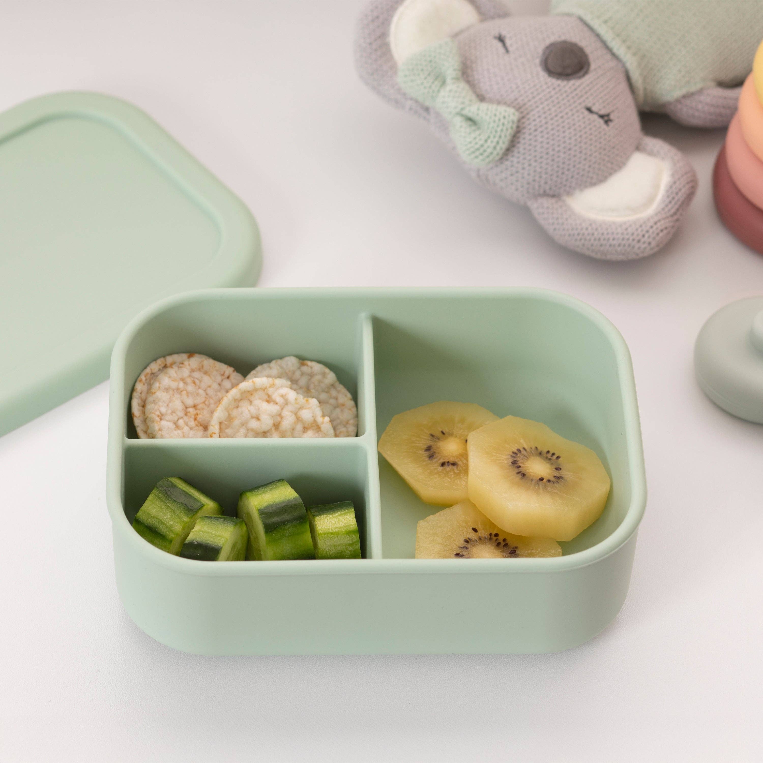 Silicone Lunch Box- Small - Light Sage