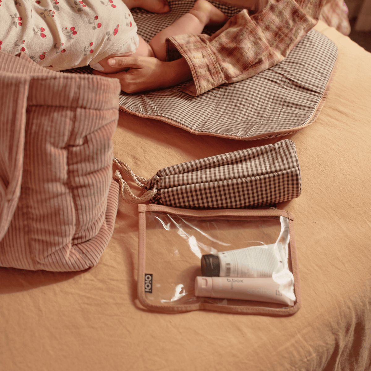 Everyday Tote - Rose Pink Corduroy