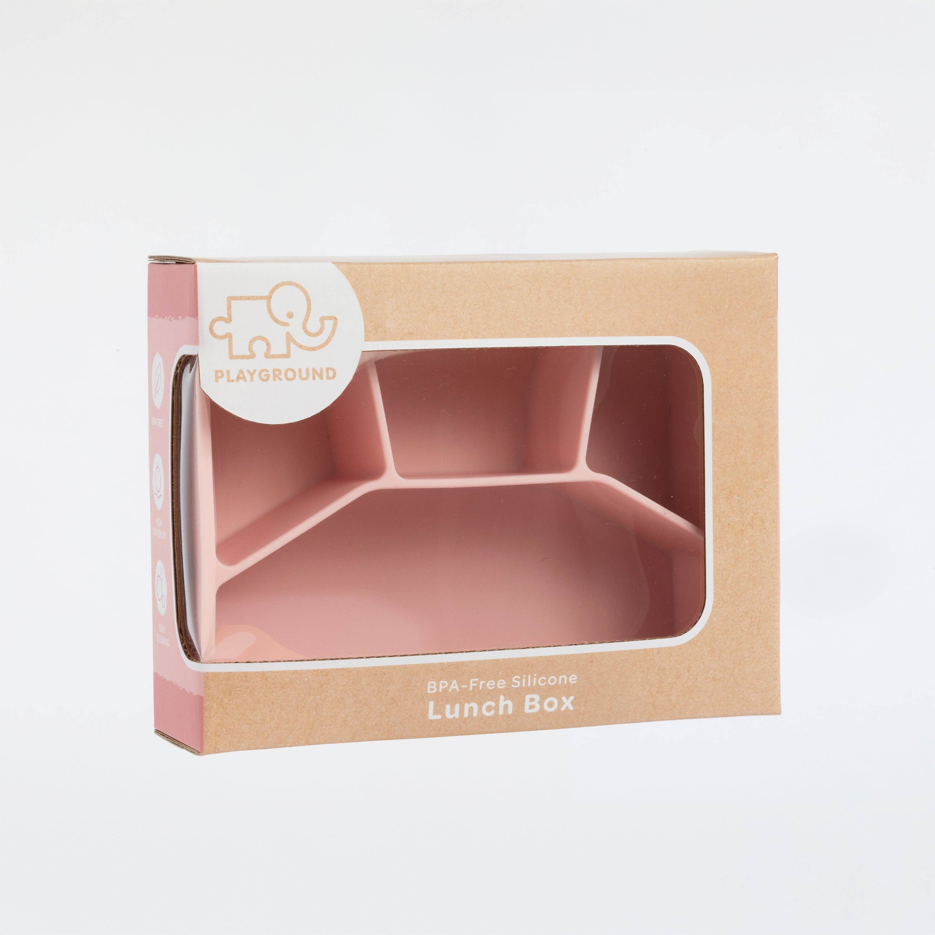 Silicone Lunch Box- Large - Light Pink