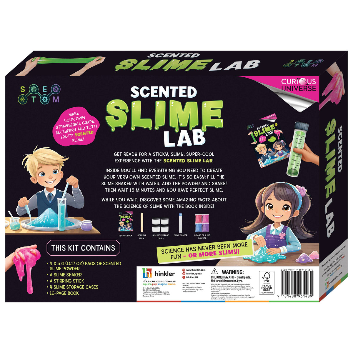 Curious Universe Scented Slime Creation Lab