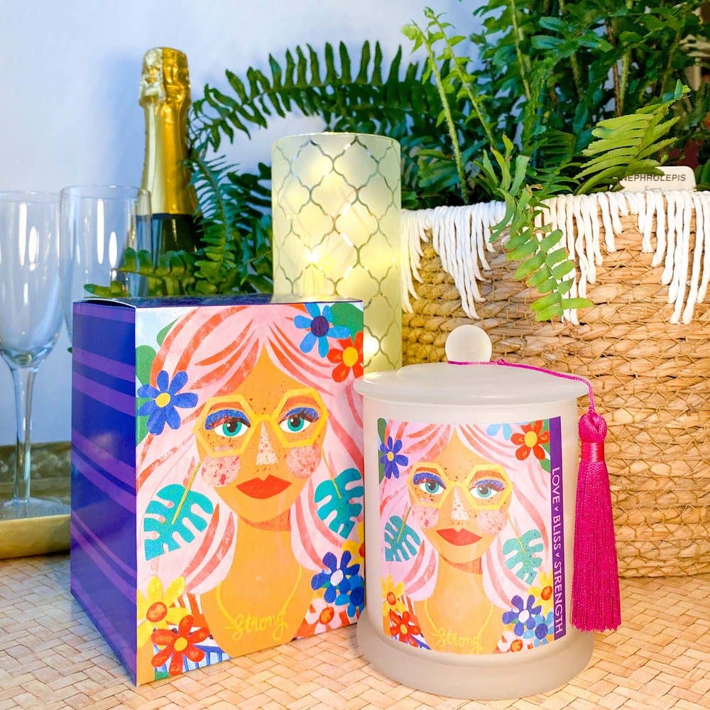 Decadent Summer Nights – Waterlily & Citrus Soy Candle