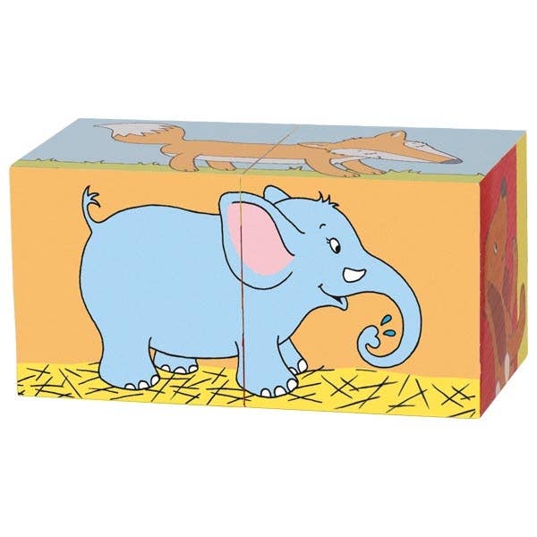 Cube puzzle - Animals