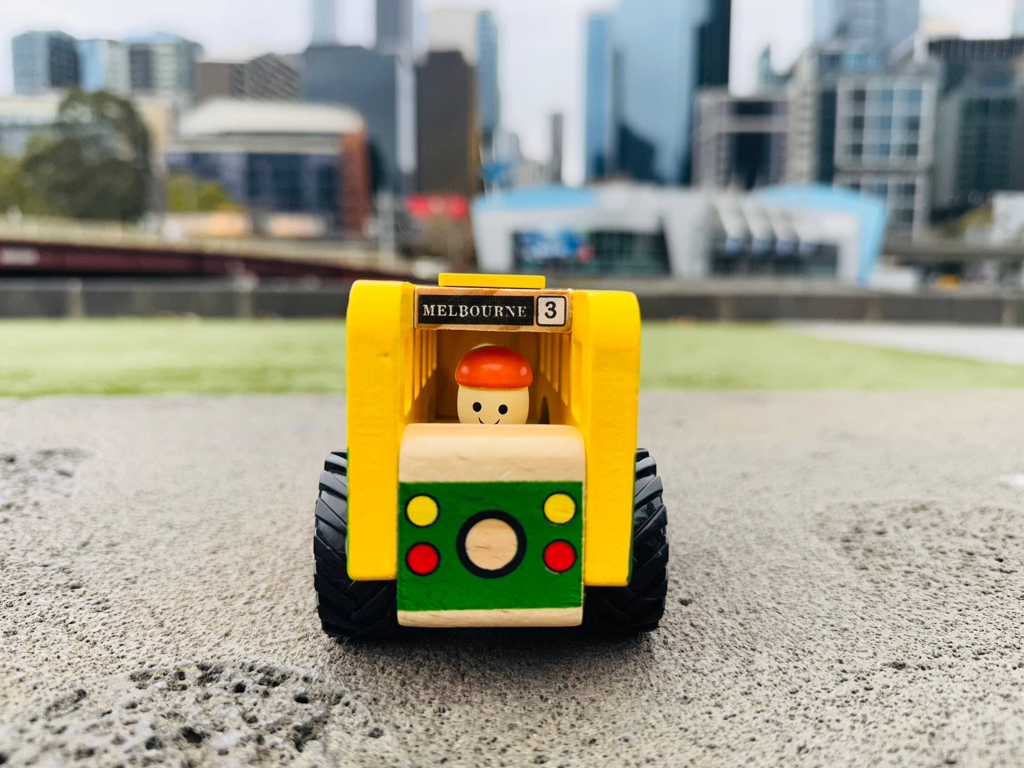 Toyslink Wooden Tram