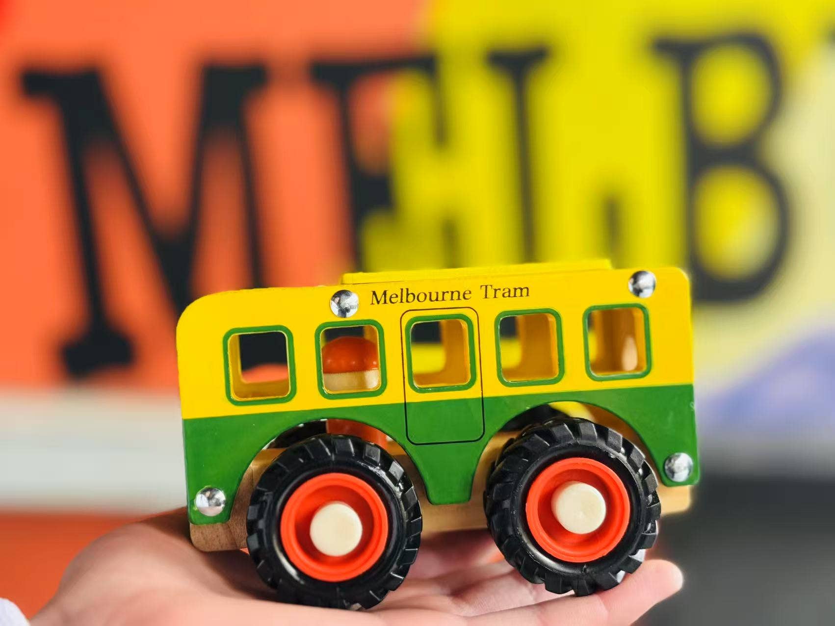 Toyslink Wooden Tram